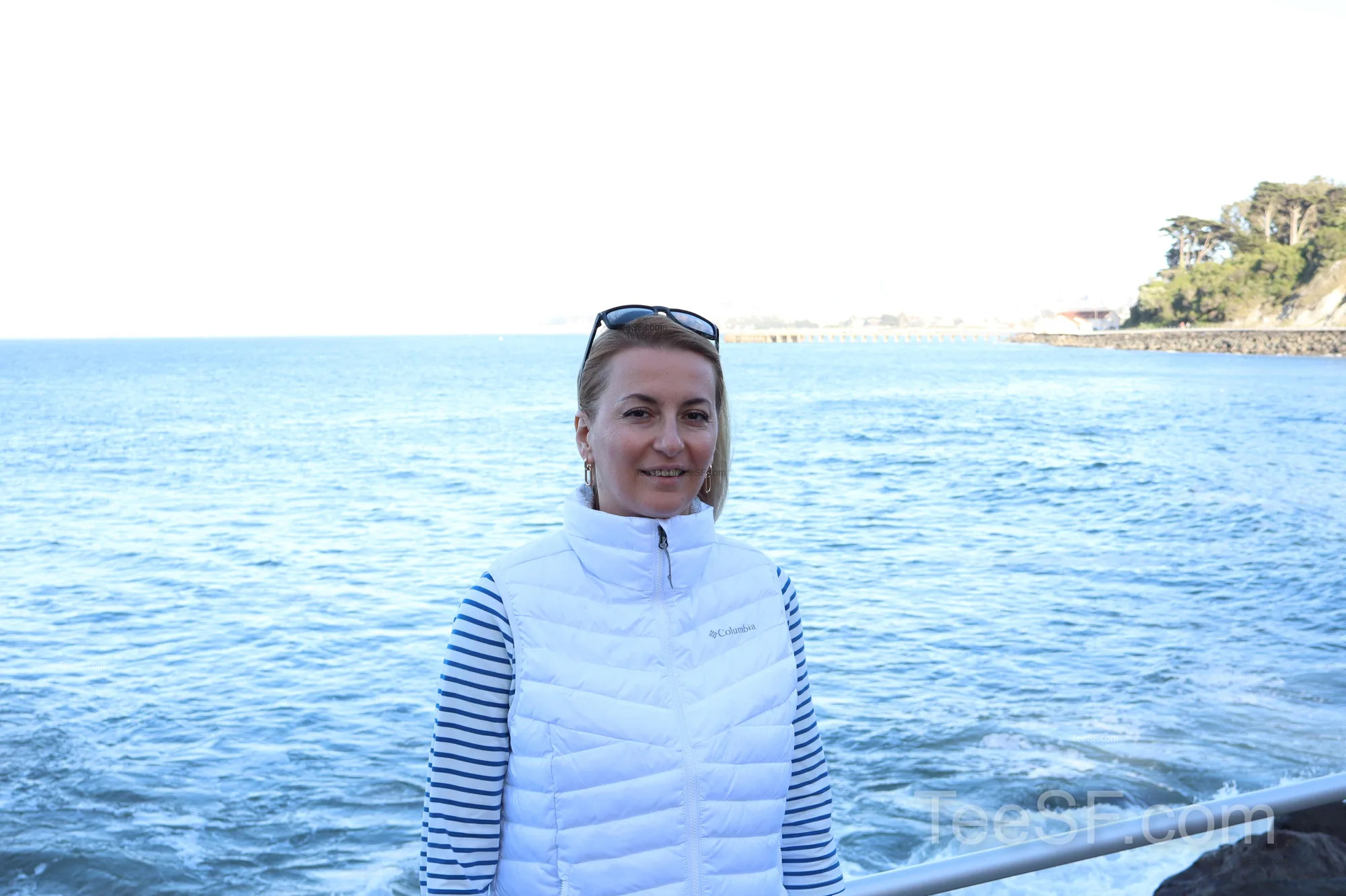 golden Gate Beach Waterfront Portrait during a Stripe Sessions 2026 visit in San Francisco.